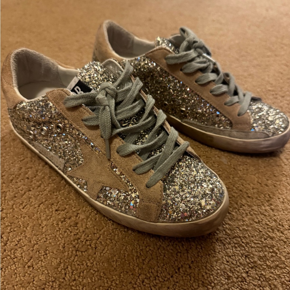 Authentic Golden Goose Superstar Sneakers Size 36